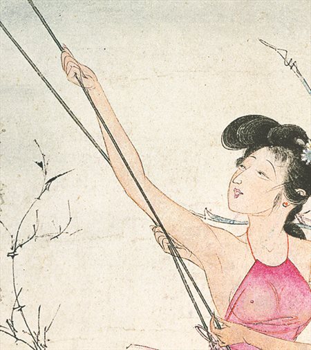 九龙县-胡也佛的仕女画和最知名的金瓶梅秘戏图